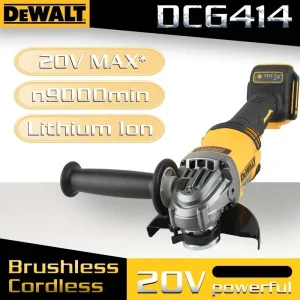 Dewalt DCG414 20V Max XR Brushless Angle Grinder - 125mm, 8800 RPM, power tool